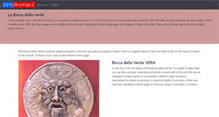 Desktop Screenshot of boccadellaverita.com